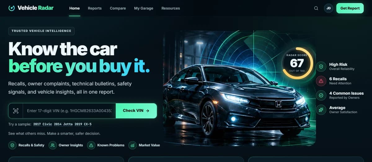 Vehicle Radar