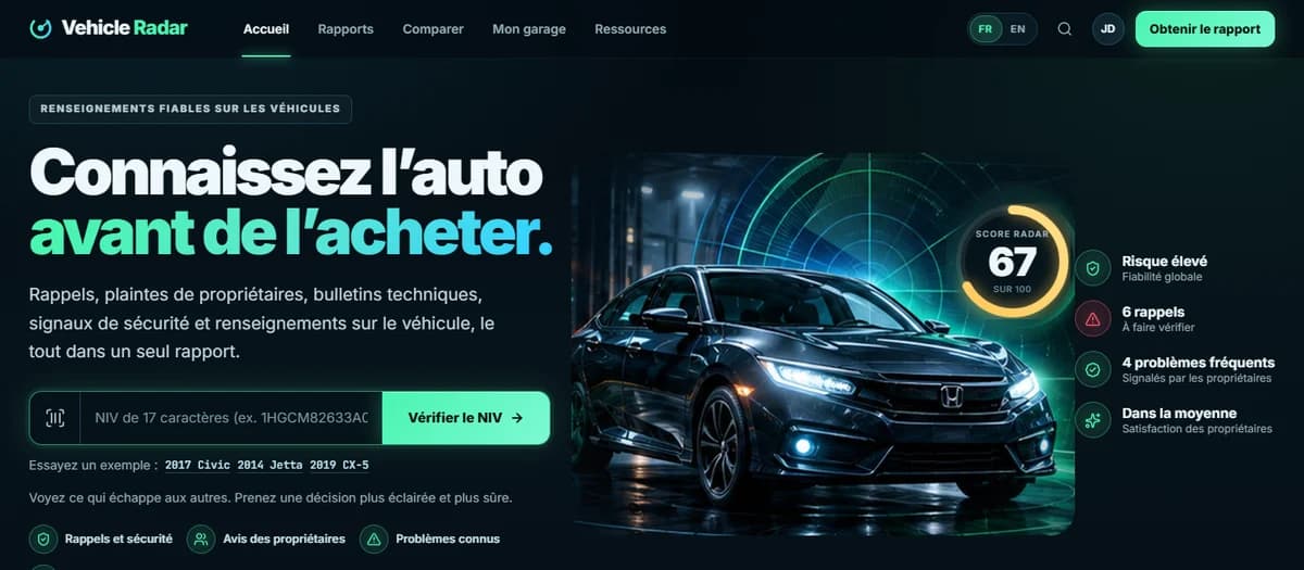 Vehicle Radar